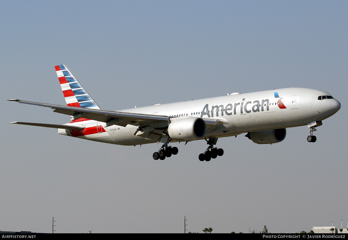 Aircraft Photo of N793AN | Boeing 777-223/ER | American Airlines | AirHistory.net #557973