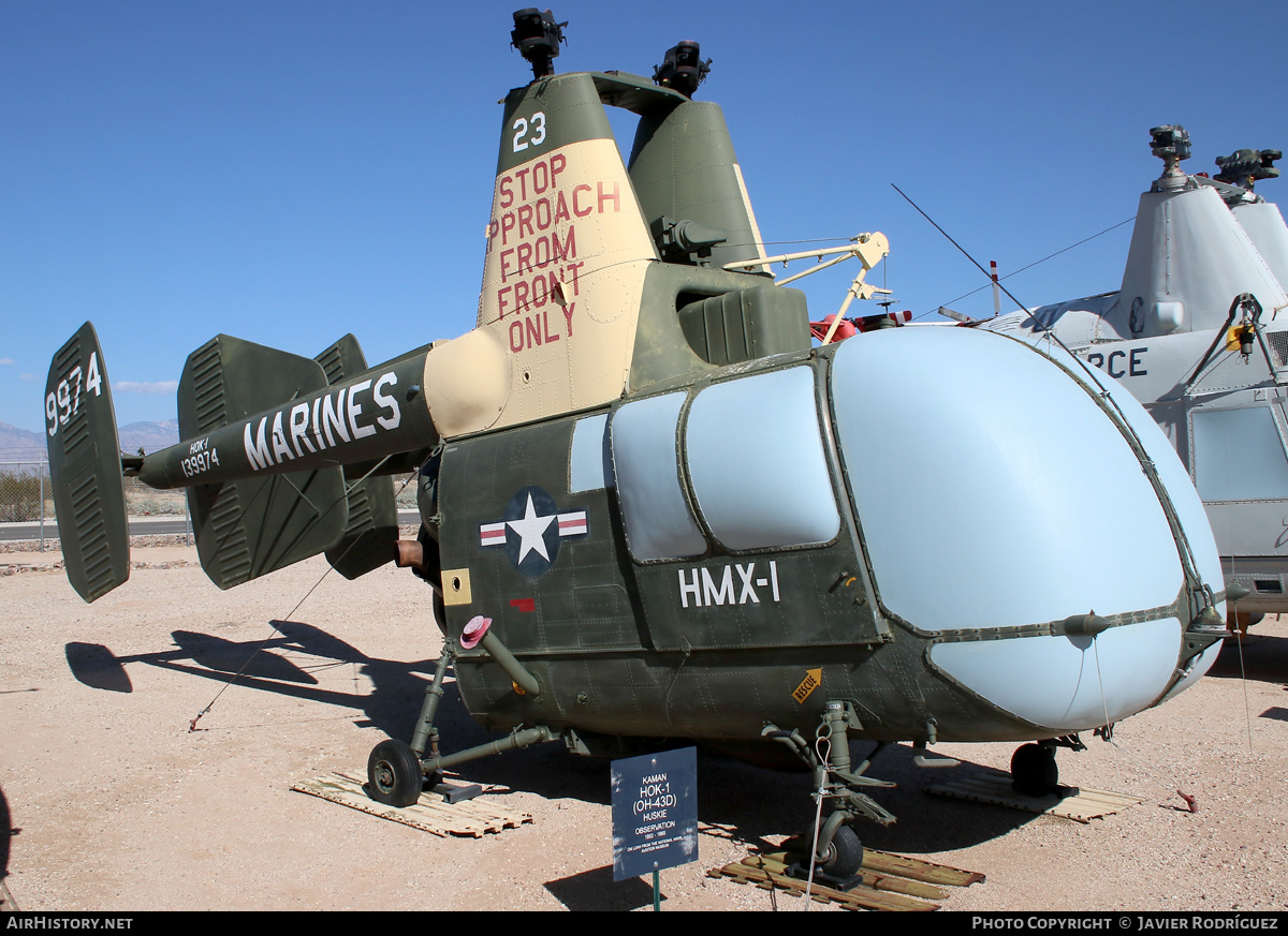 Aircraft Photo of 139974 / 9974 | Kaman OH-43D | USA - Marines | AirHistory.net #557979
