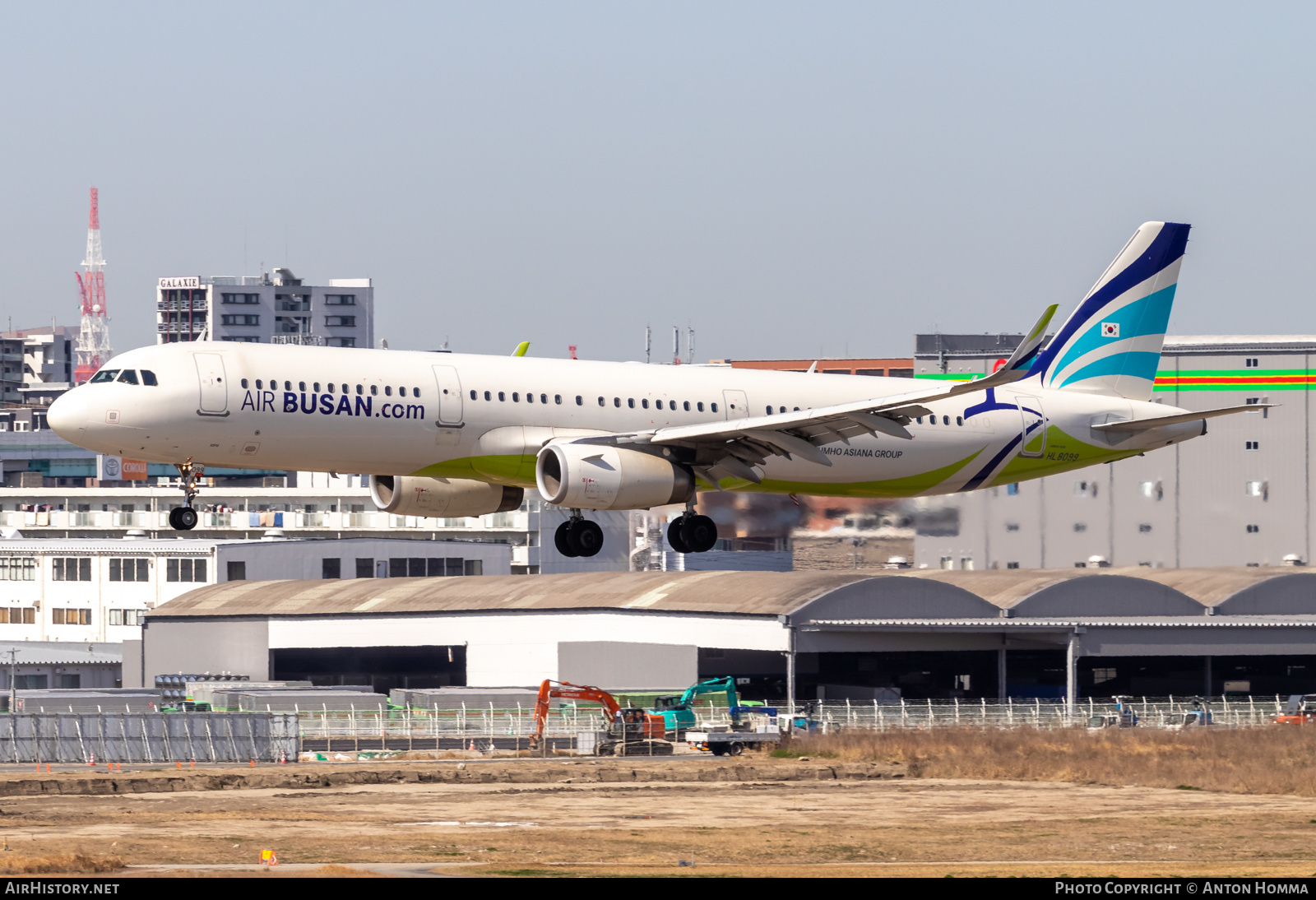 Aircraft Photo of HL8099 | Airbus A321-231 | Air Busan | AirHistory.net #557983