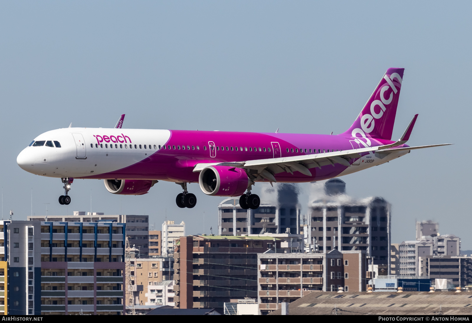 Aircraft Photo of JA901P | Airbus A321-251NX | Peach Aviation | AirHistory.net #557985