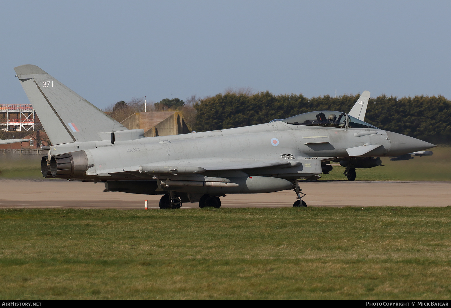 Aircraft Photo of ZK371 | Eurofighter EF-2000 Typhoon FGR4 | UK - Air Force | AirHistory.net #557993