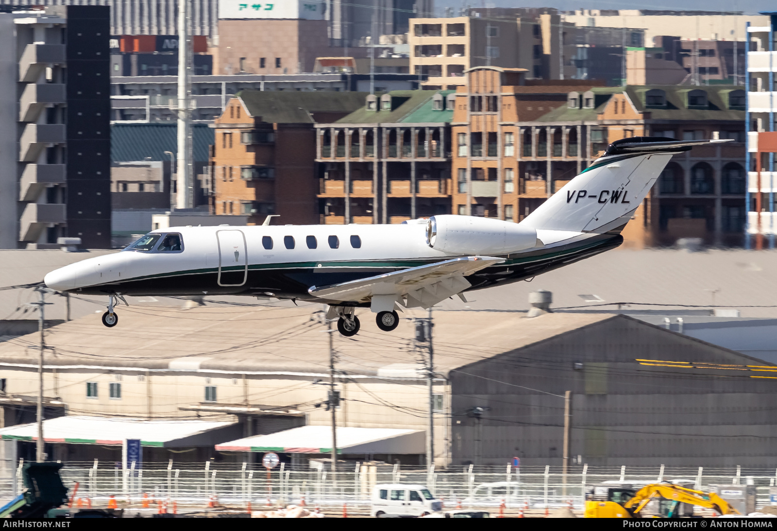 Aircraft Photo of VP-CWL | Cessna 525C CitationJet CJ4 | AirHistory.net #557999