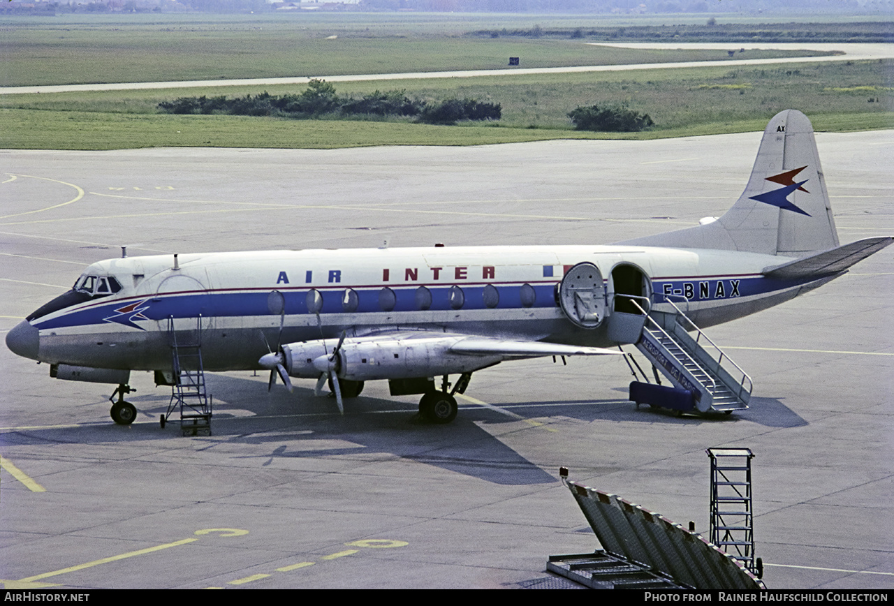 Aircraft Photo of F-BNAX | Vickers 724 Viscount | Air Inter | AirHistory.net #558014
