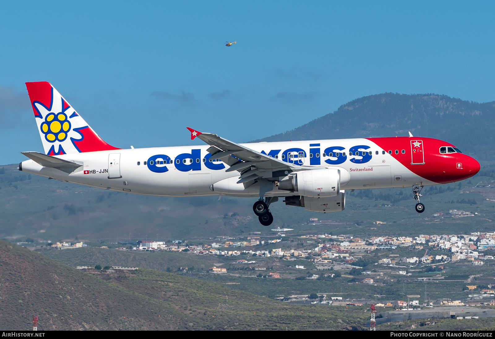 Aircraft Photo of HB-JJN | Airbus A320-214 | Edelweiss Air | AirHistory.net #558015