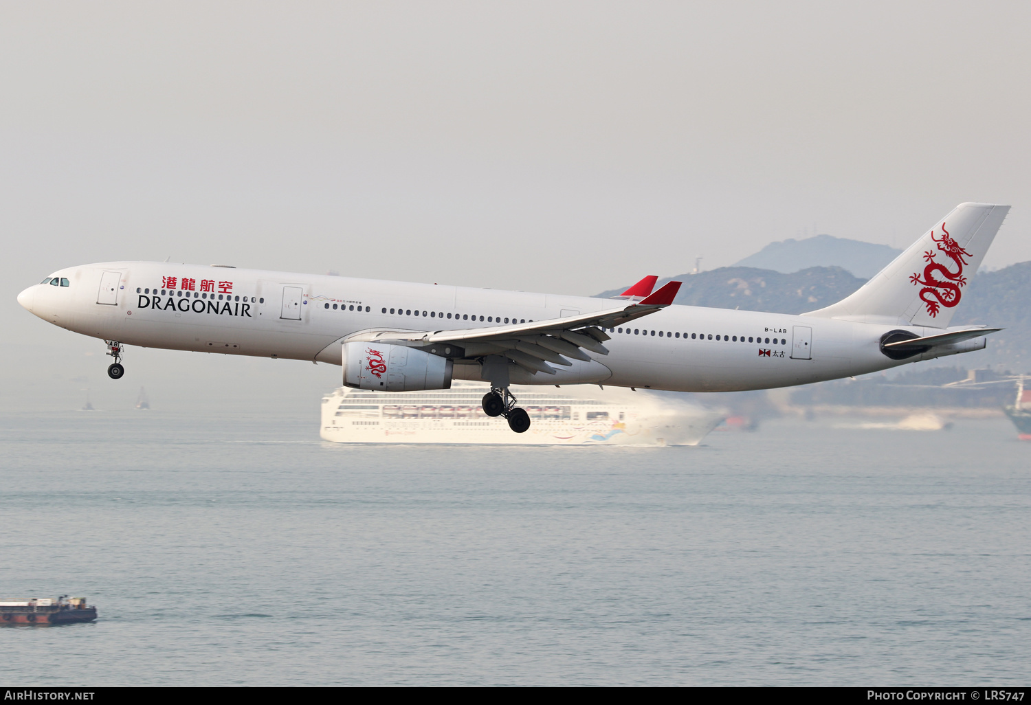 Aircraft Photo of B-LAB | Airbus A330-342 | Dragonair | AirHistory.net #558017