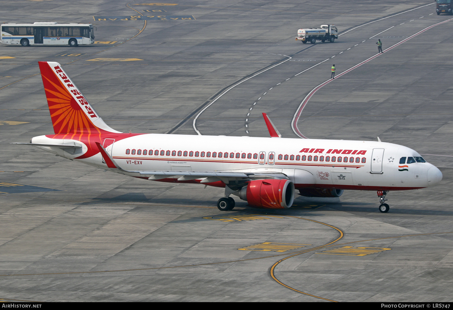 Aircraft Photo of VT-EXV | Airbus A320-251N | Air India | AirHistory.net #558026