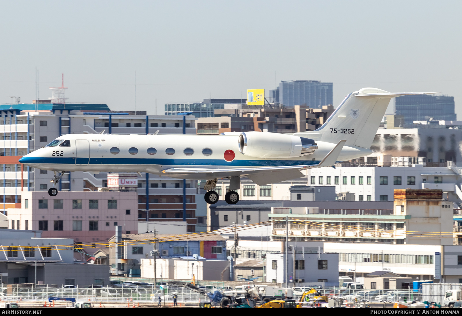 Aircraft Photo of 75-3252 | Gulfstream Aerospace U-4 Gulfstream IV (G-IV-MPA) | Japan - Air Force | AirHistory.net #558029