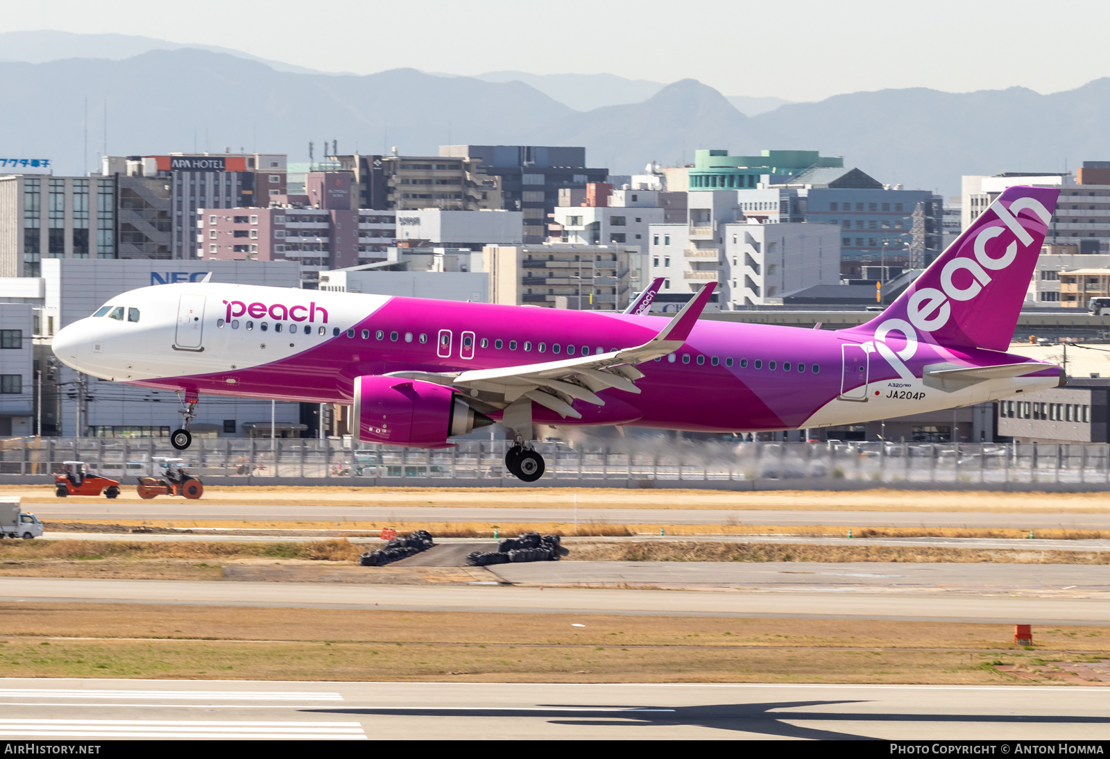 Aircraft Photo of JA204P | Airbus A320-251N | Peach Aviation | AirHistory.net #558030