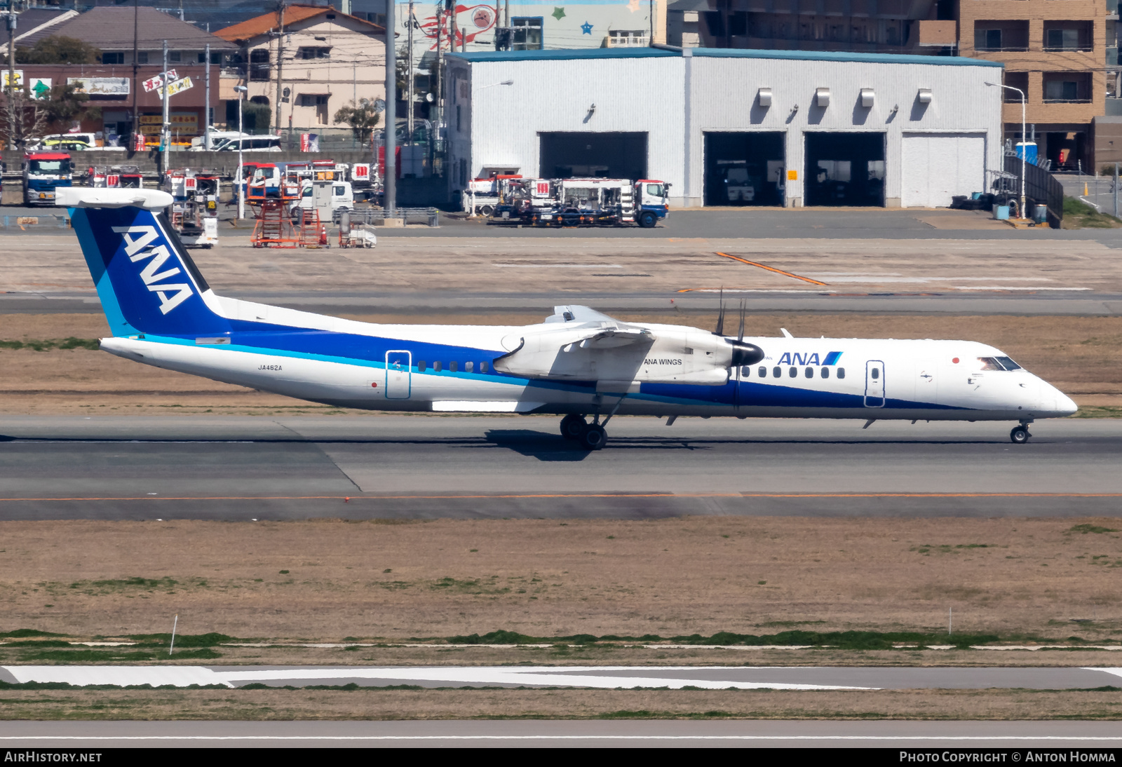 Aircraft Photo of JA462A | Bombardier DHC-8-402 Dash 8 | All Nippon Airways - ANA Wings | AirHistory.net #558039