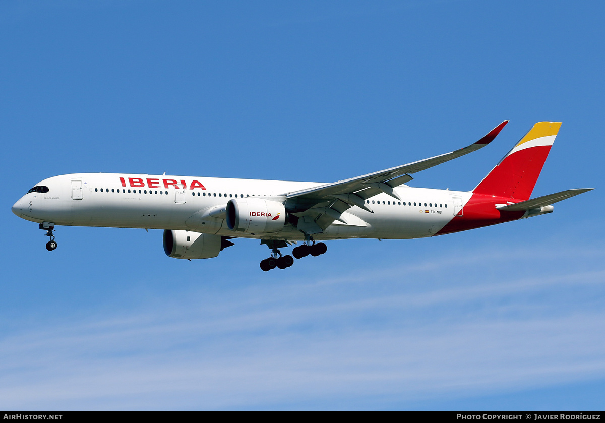 Aircraft Photo of EC-NIS | Airbus A350-941 | Iberia | AirHistory.net #558048