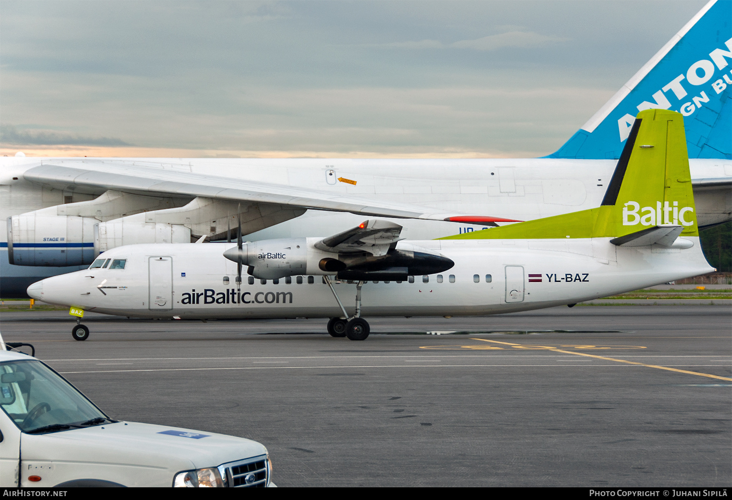 Aircraft Photo of YL-BAZ | Fokker 50 | AirBaltic | AirHistory.net #558077