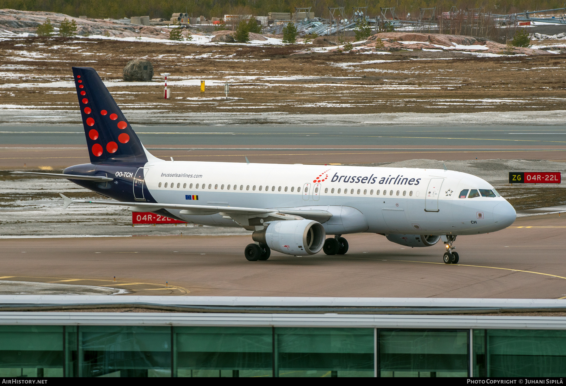 Aircraft Photo of OO-TCH | Airbus A320-214 | Brussels Airlines | AirHistory.net #558092