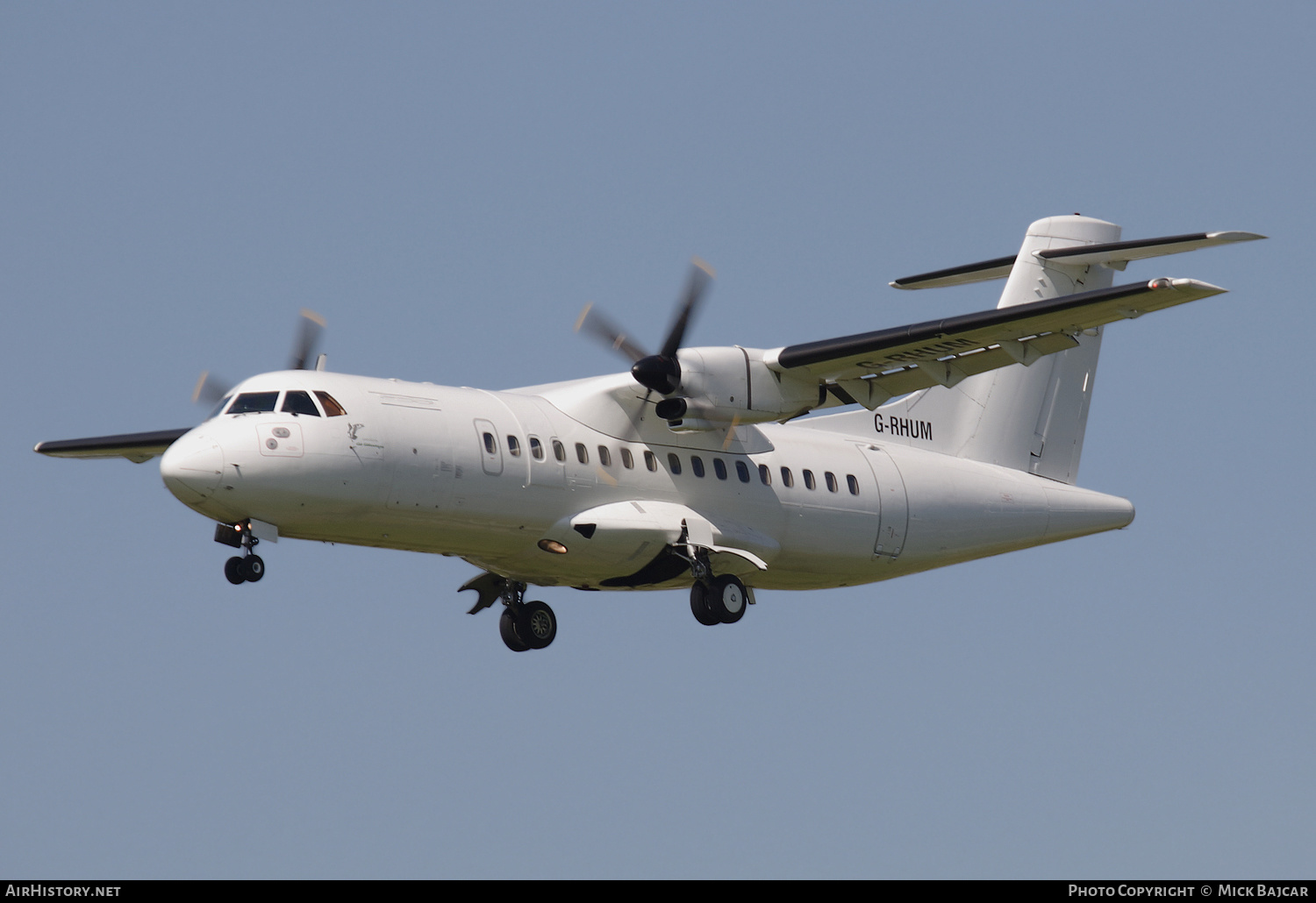 Aircraft Photo of G-RHUM | ATR ATR-42-300 | AirHistory.net #558140