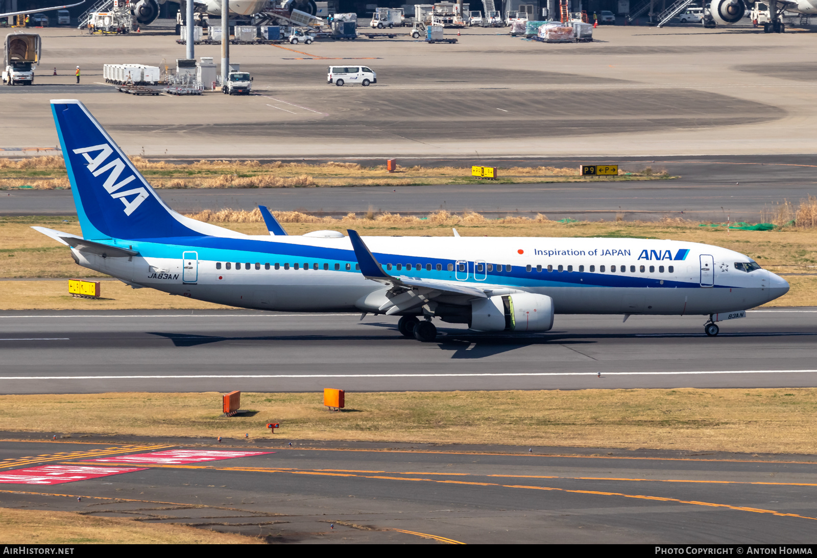 Aircraft Photo of JA83AN | Boeing 737-881 | AirHistory.net #558175