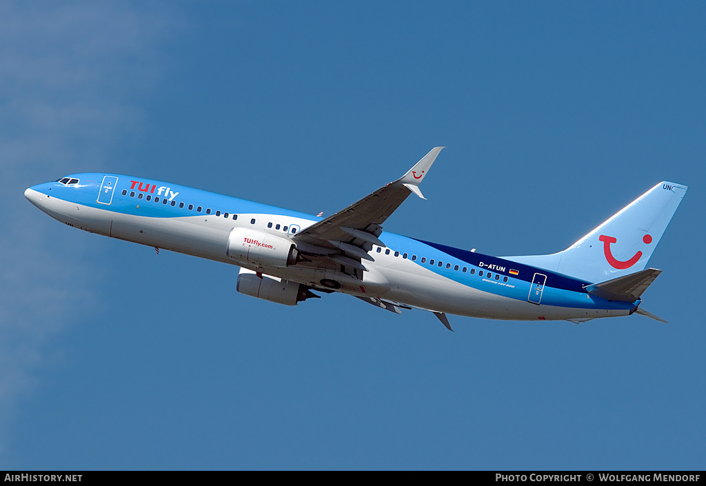 Aircraft Photo of D-ATUN | Boeing 737-8K5 | TUIfly | AirHistory.net #558177