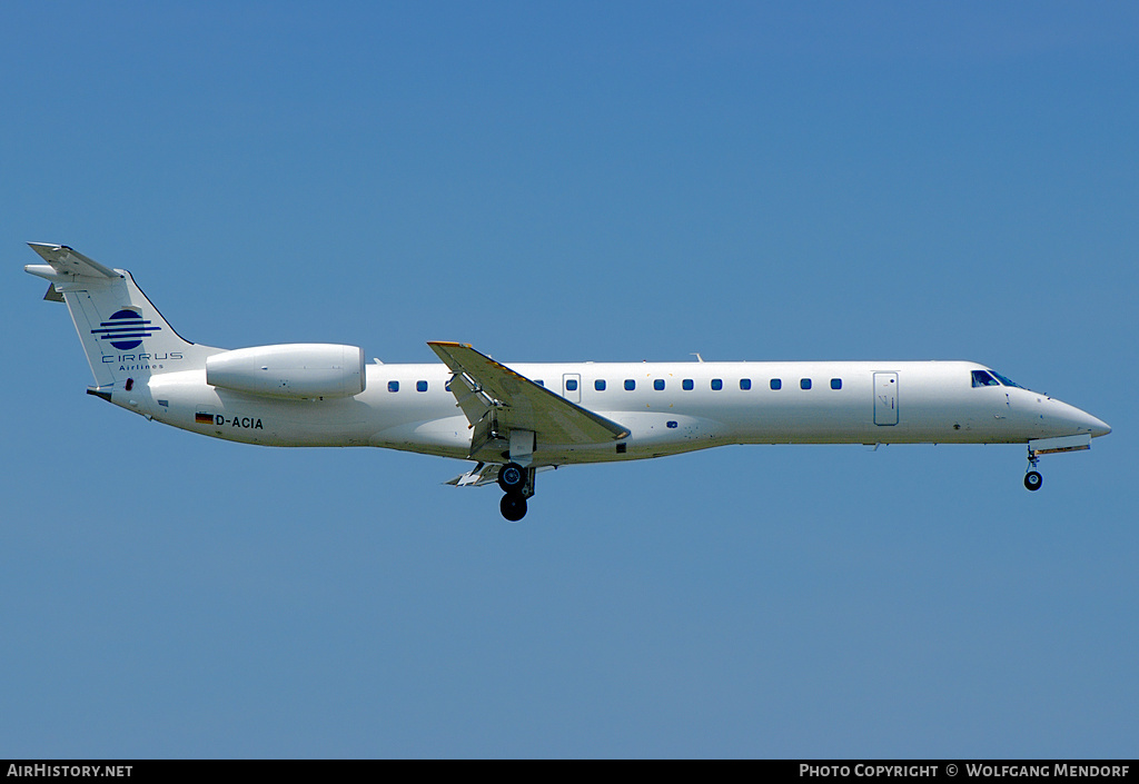 Aircraft Photo of D-ACIA | Embraer ERJ-145LU (EMB-145LU) | Cirrus Airlines | AirHistory.net #558181