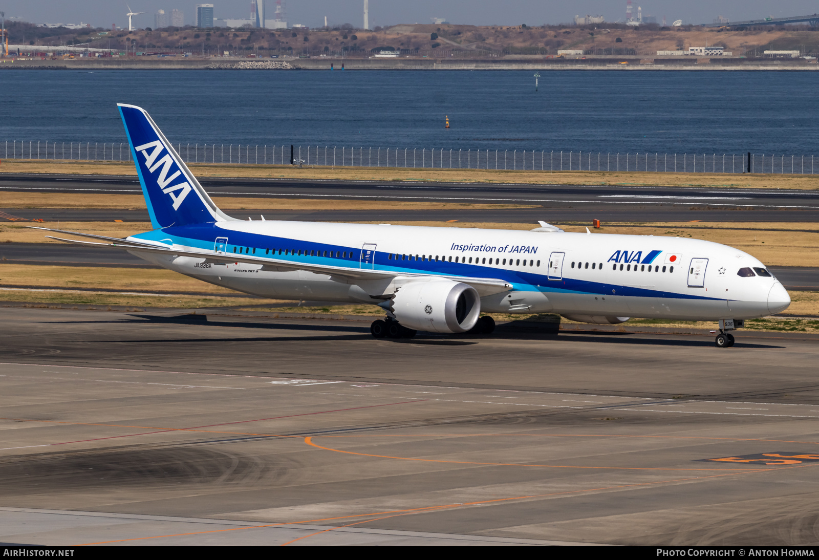 Aircraft Photo of JA936A | Boeing 787-9 Dreamliner | All Nippon Airways - ANA | AirHistory.net #558200