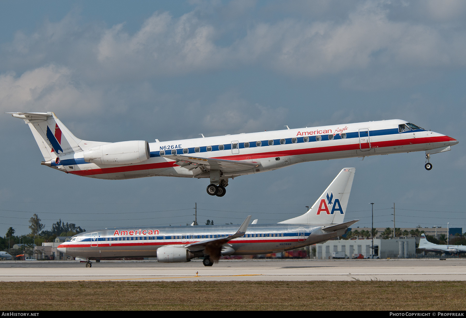 Aircraft Photo of N626AE | Embraer ERJ-145LR (EMB-145LR) | American Eagle | AirHistory.net #558219