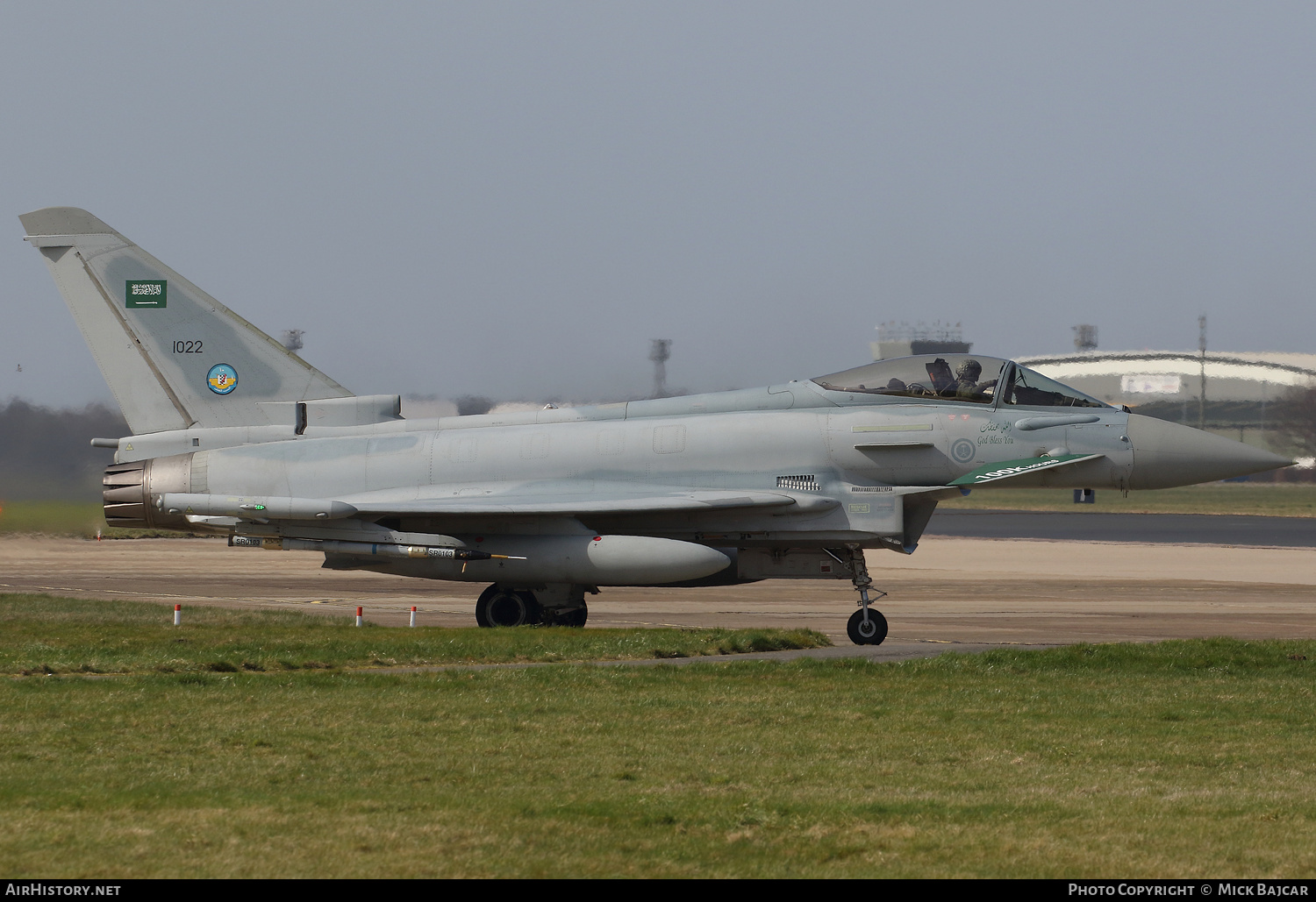 Aircraft Photo of 1022 | Eurofighter EF-2000 Typhoon | Saudi Arabia - Air Force | AirHistory.net #558246