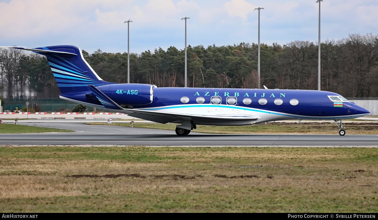 Aircraft Photo of 4K-ASG | Gulfstream Aerospace G650 (G-VI) | Azerbaijan Government | AirHistory.net #558249