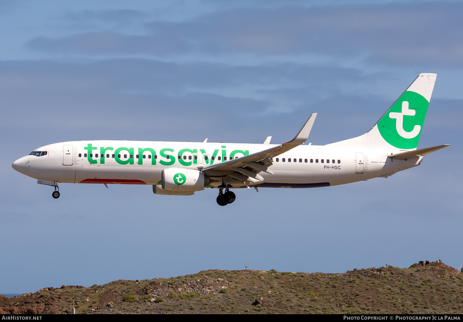 Aircraft Photo of PH-HSG | Boeing 737-8K2 | Transavia | AirHistory.net #558250