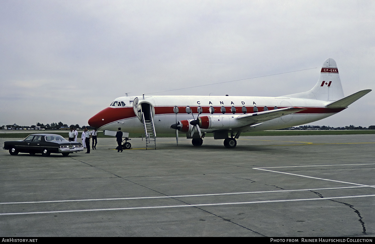 Aircraft Photo of CF-GXK | Vickers 737 Viscount | Department of Transport | AirHistory.net #558285