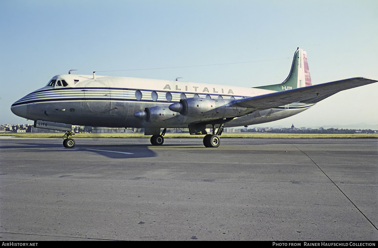 Aircraft Photo of I-LITS | Vickers 745 Viscount | Alitalia | AirHistory.net #558286