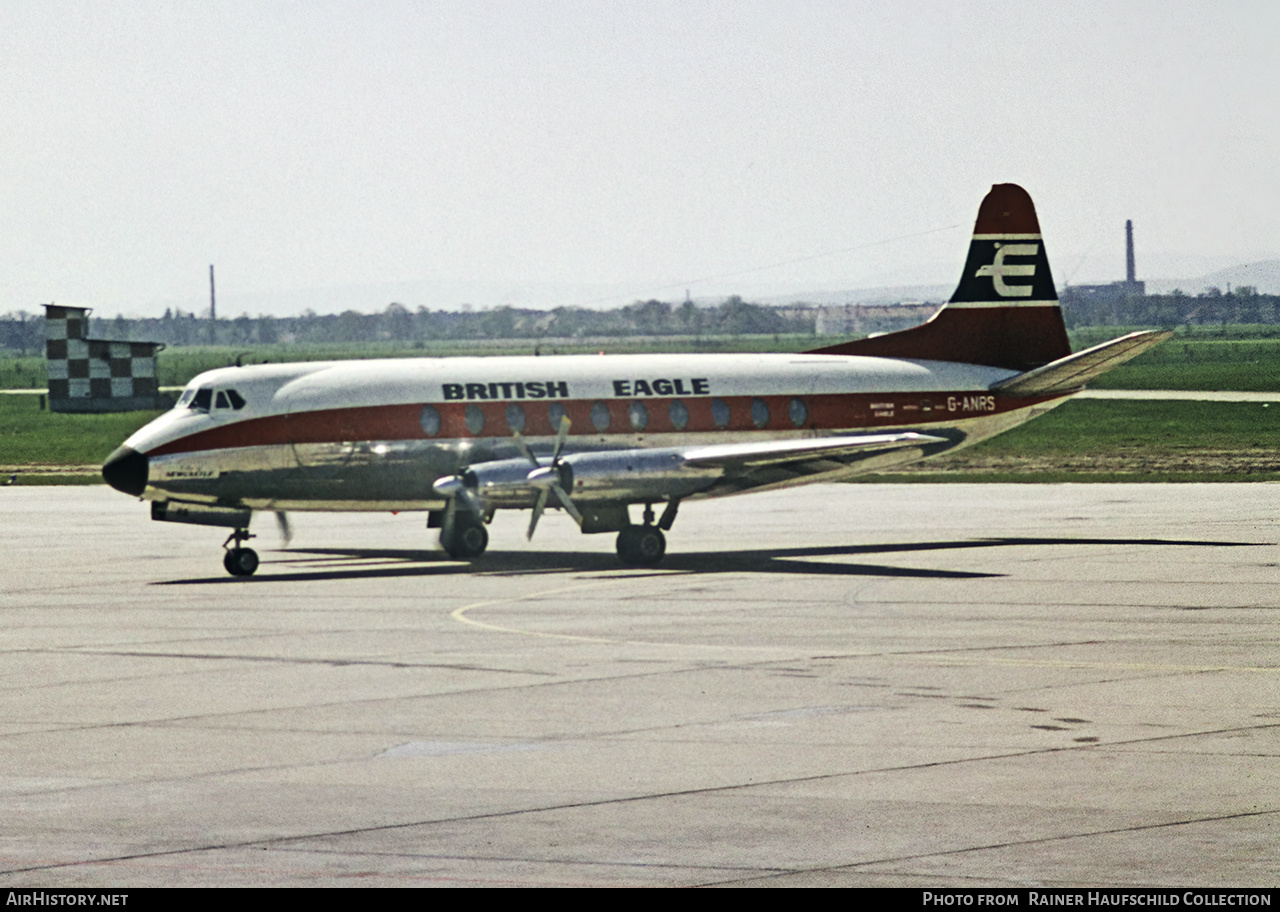 Aircraft Photo of G-ANRS | Vickers 732 Viscount | British Eagle International Airlines | AirHistory.net #558296
