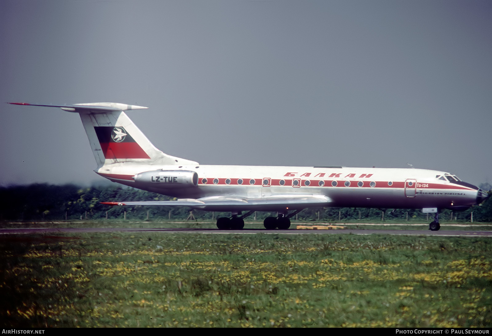Aircraft Photo of LZ-TUE | Tupolev Tu-134 | Balkan - Bulgarian Airlines | AirHistory.net #558305
