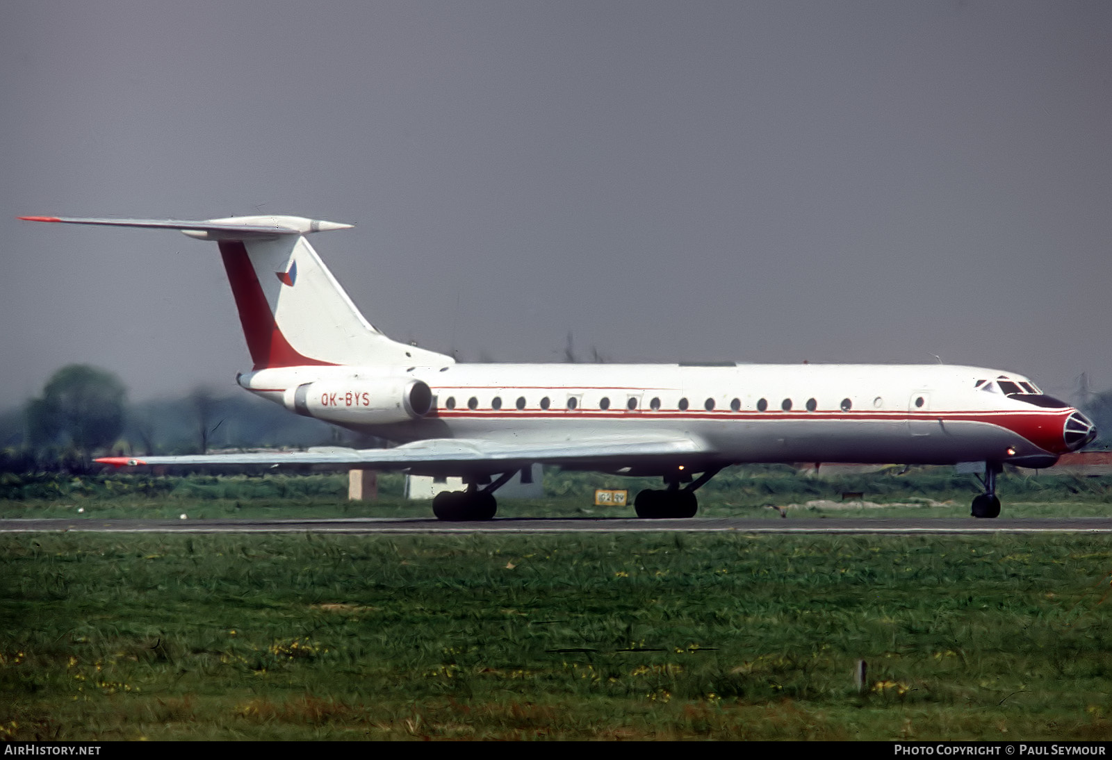 Aircraft Photo of OK-BYS | Tupolev Tu-134A | Czechoslovakia Government | AirHistory.net #558311