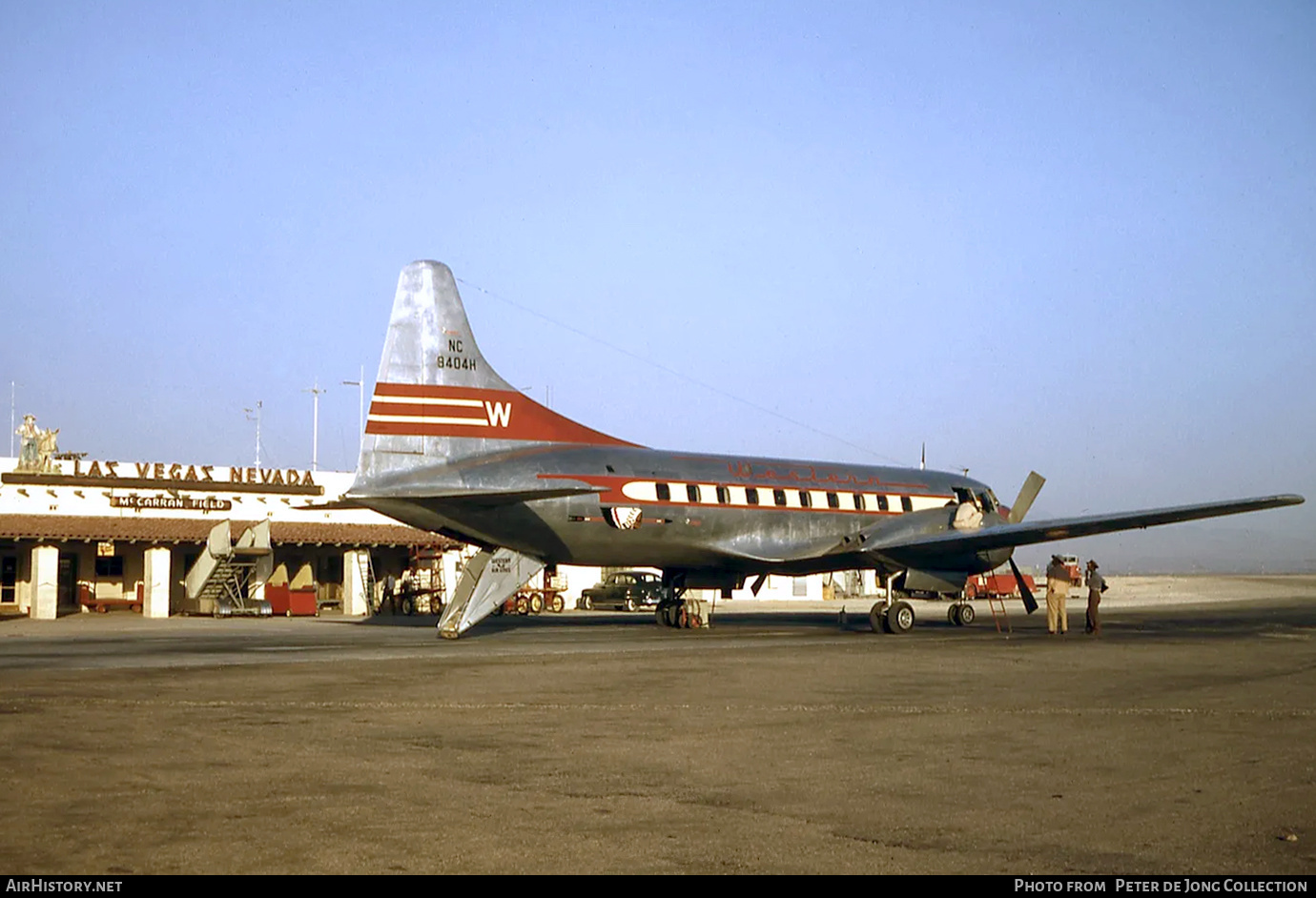 Aircraft Photo of NC8404H | Convair 240-1 | Western Air Lines | AirHistory.net #558321