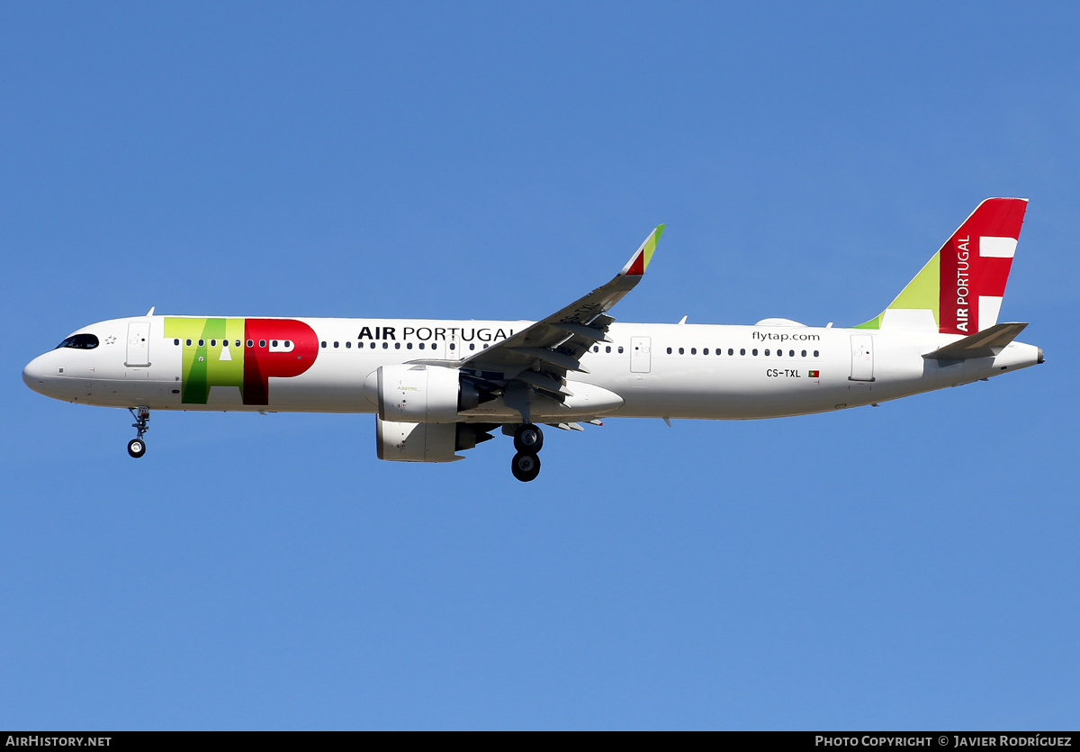 Aircraft Photo of CS-TXL | Airbus A321-251NX | TAP Air Portugal | AirHistory.net #558335