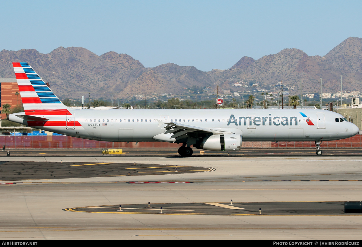 Aircraft Photo of N973UY | Airbus A321-231 | American Airlines | AirHistory.net #558340