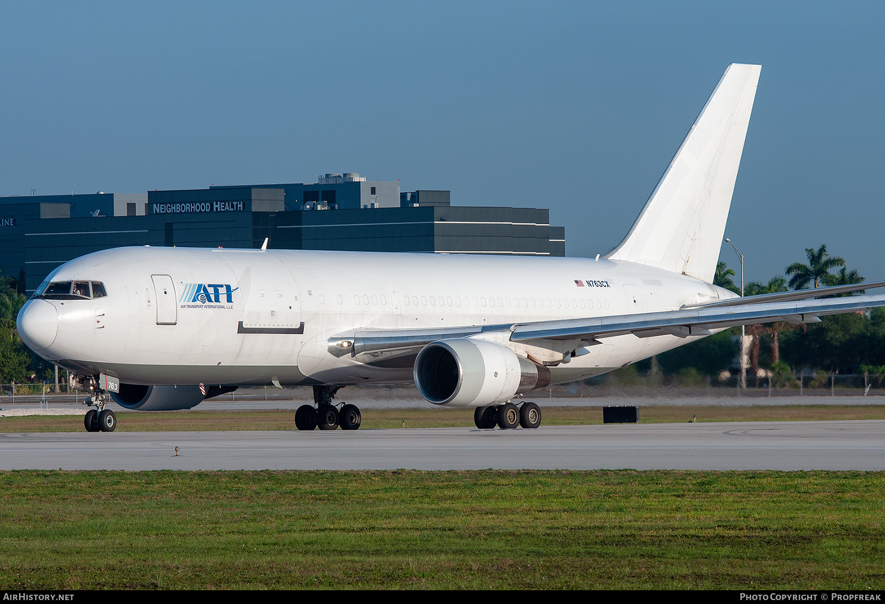 Aircraft Photo of N763CX | Boeing 767-232(BDSF) | ATI - Air Transport International | AirHistory.net #558346
