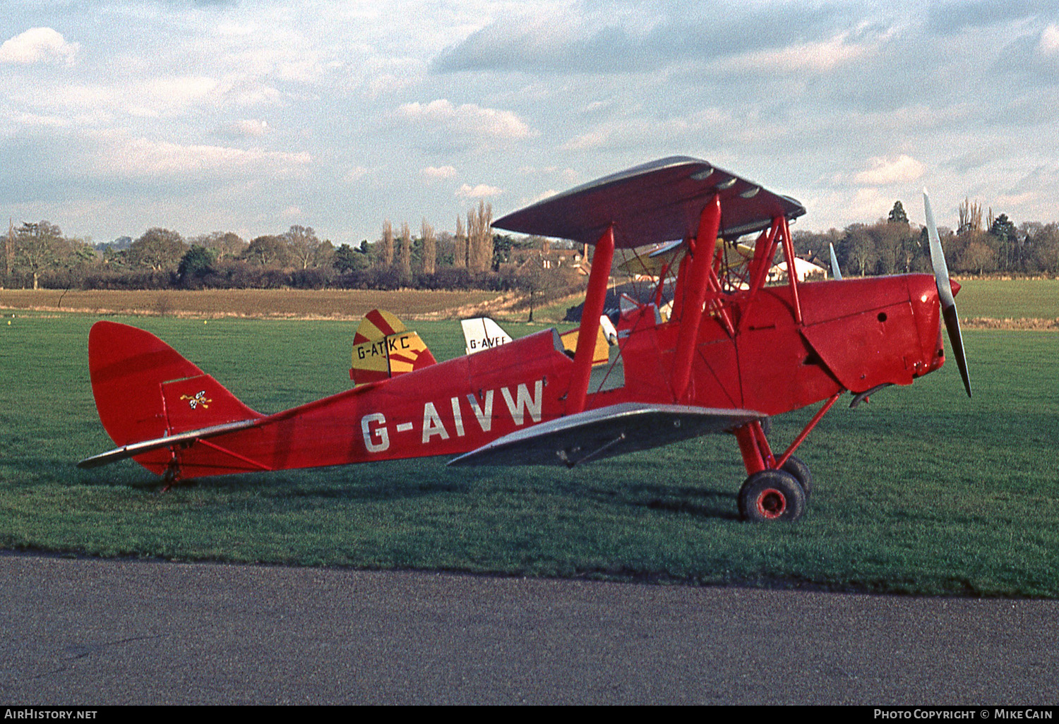 Aircraft Photo of G-AIVW | De Havilland D.H. 82A Tiger Moth II | The Tiger Club | AirHistory.net #558356