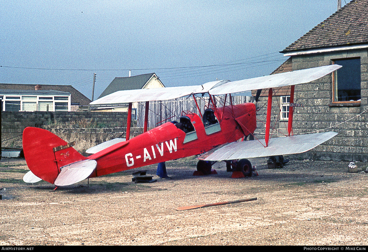 Aircraft Photo of G-AIVW | De Havilland D.H. 82A Tiger Moth II | The Tiger Club | AirHistory.net #558362