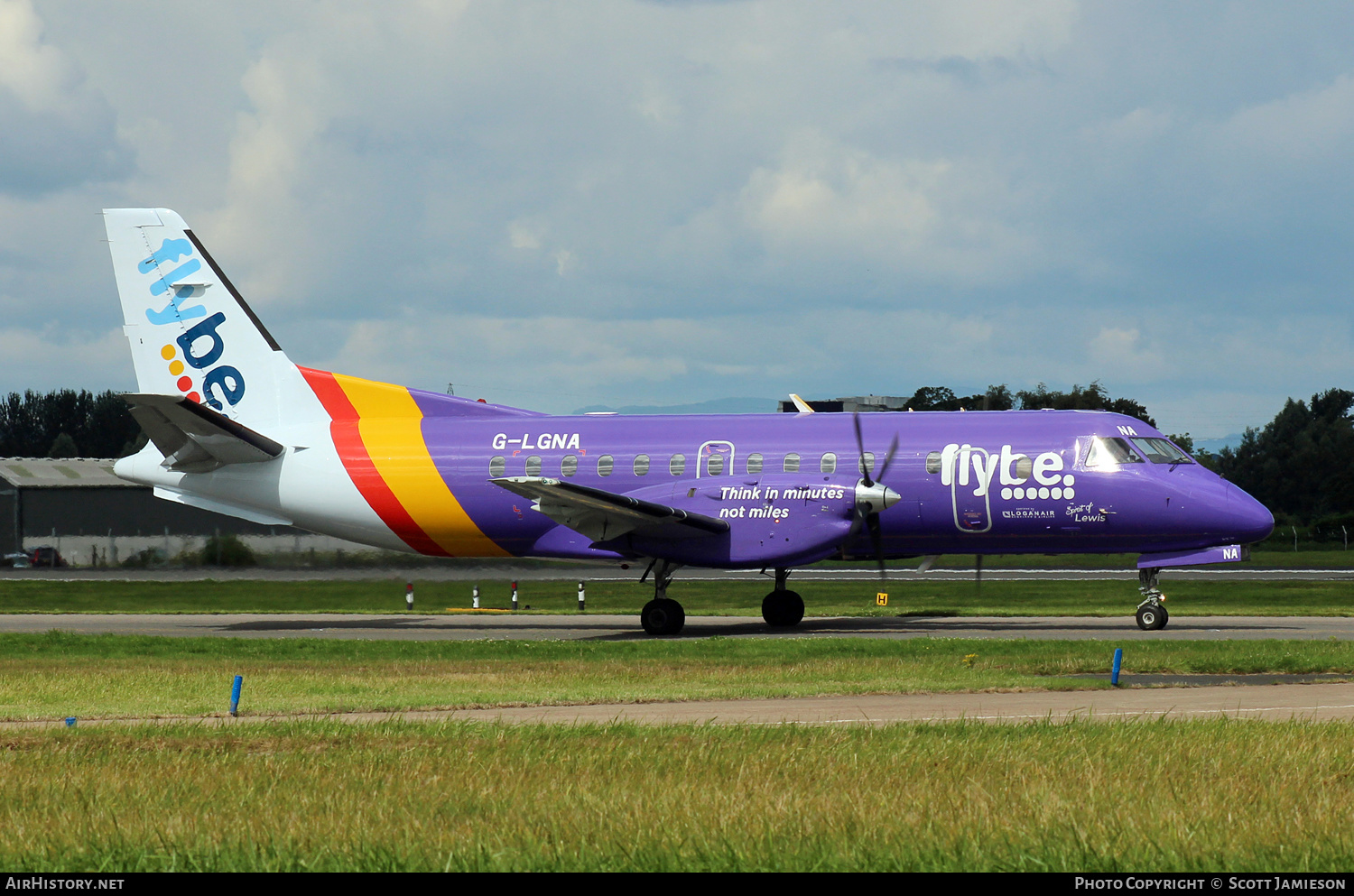 Aircraft Photo of G-LGNA | Saab 340B | Flybe | AirHistory.net #558366