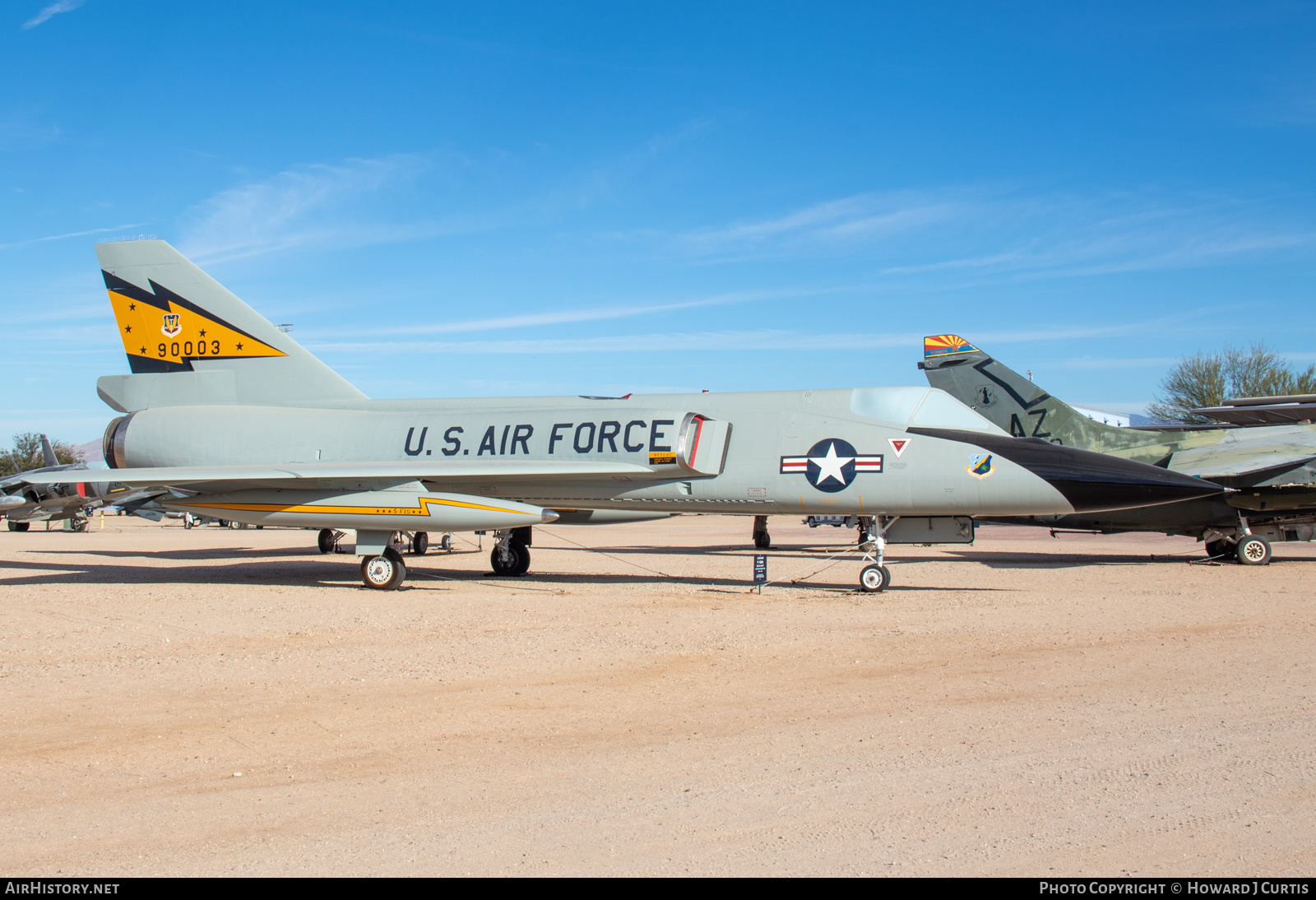Aircraft Photo of 59-0003 / 90003 | Convair F-106A Delta Dart | USA - Air Force | AirHistory.net #558379