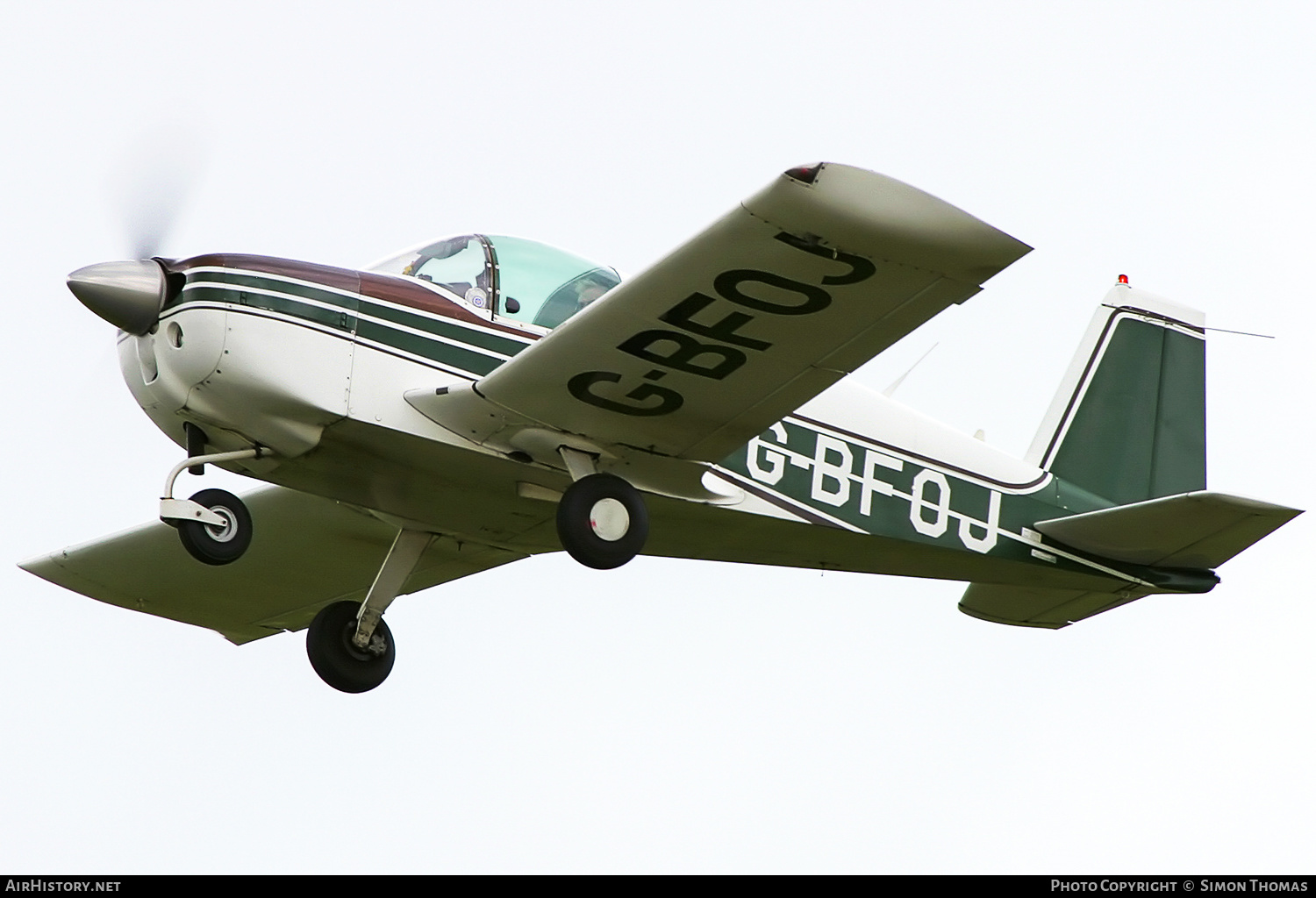 Aircraft Photo of G-BFOJ | American AA-1 Yankee | AirHistory.net #558401