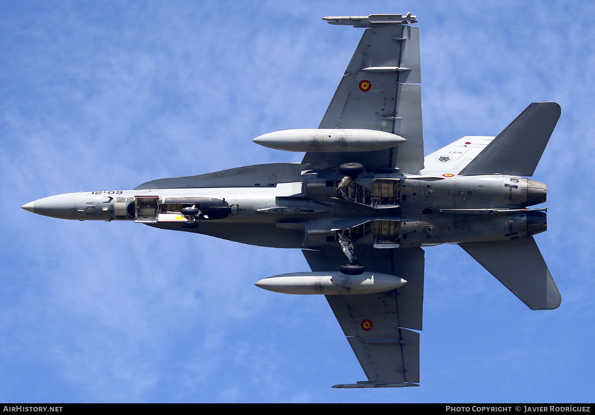 Aircraft Photo of C.15-51 | McDonnell Douglas EF-18M Hornet | Spain - Air Force | AirHistory.net #558404