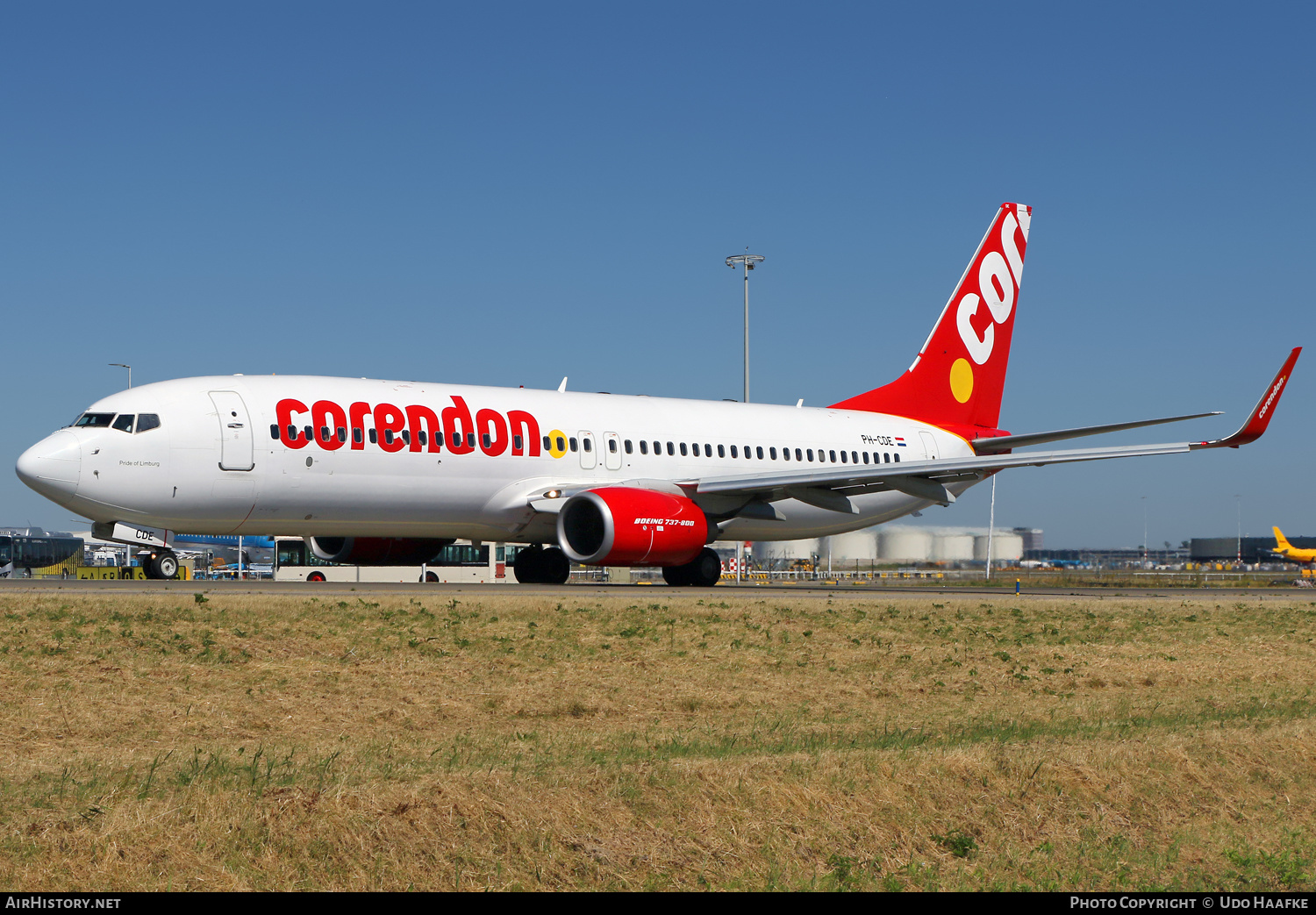 Aircraft Photo of PH-CDE | Boeing 737-8KN | Corendon Dutch Airlines | AirHistory.net #558409
