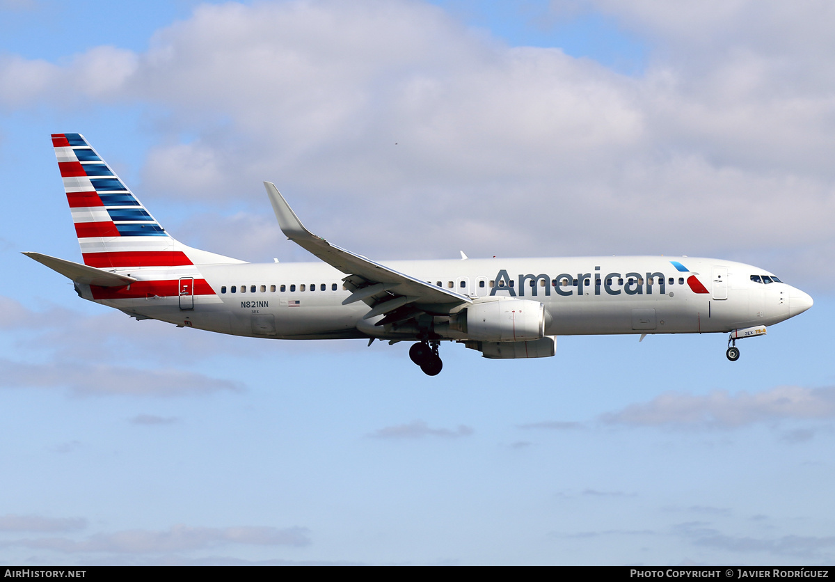Aircraft Photo of N821NN | Boeing 737-823 | American Airlines | AirHistory.net #558410