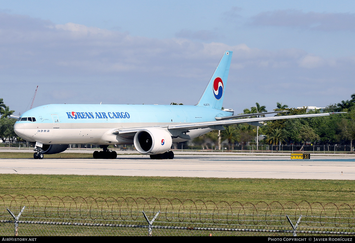 Aircraft Photo of HL8076 | Boeing 777-F | Korean Air Cargo | AirHistory.net #558414