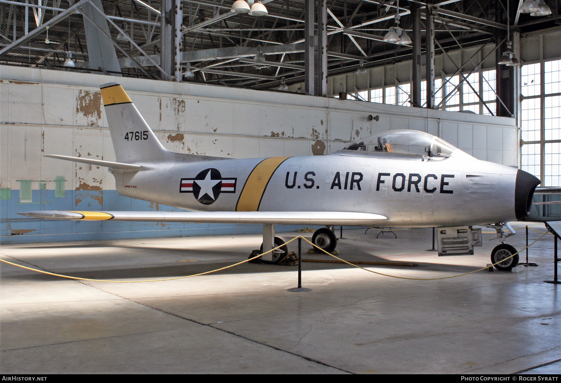 Aircraft Photo of 47-615 / 47615 | North American F-86A Sabre | USA - Air Force | AirHistory.net #558420