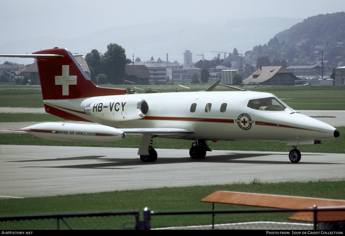 Aircraft Photo of HB-VCY | Gates Learjet 24D | Swiss Air Rescue - Rettungsflugwacht | AirHistory.net #558422