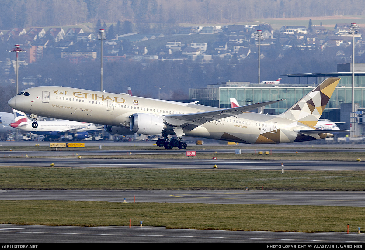 Aircraft Photo of A6-BLW | Boeing 787-9 Dreamliner | Etihad Airways | AirHistory.net #558436