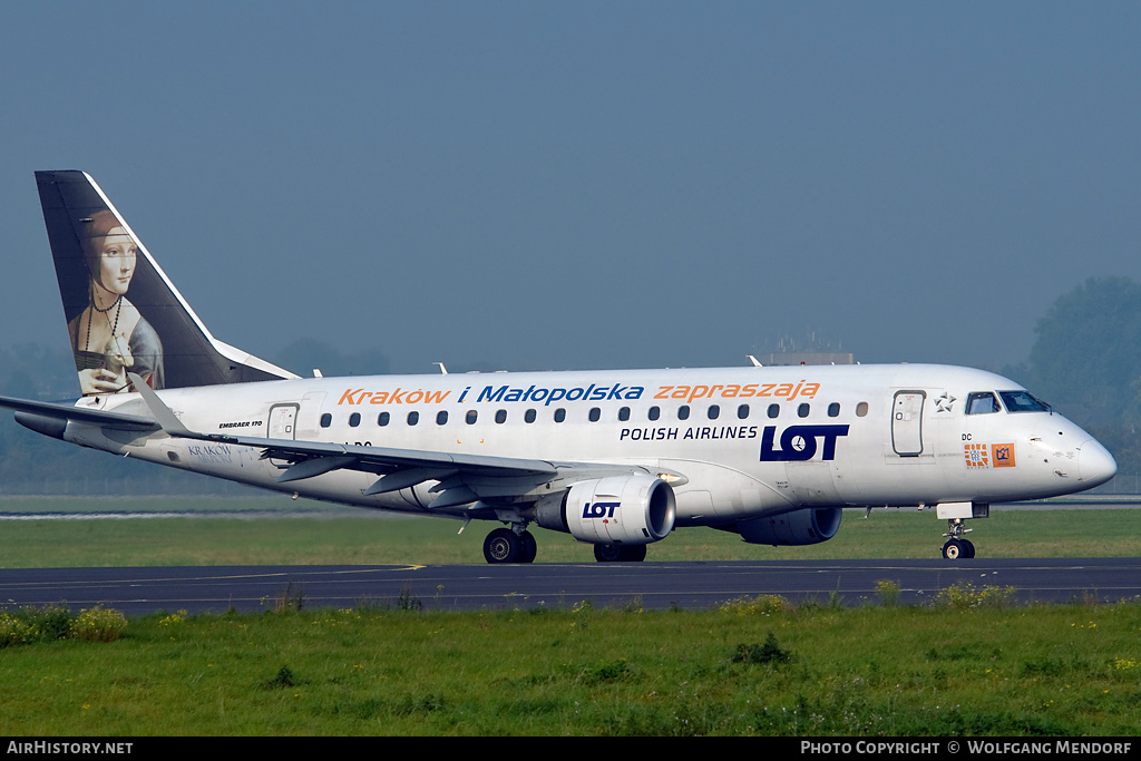 Aircraft Photo of SP-LDC | Embraer 170STD (ERJ-170-100STD) | LOT Polish Airlines - Polskie Linie Lotnicze | AirHistory.net #558465