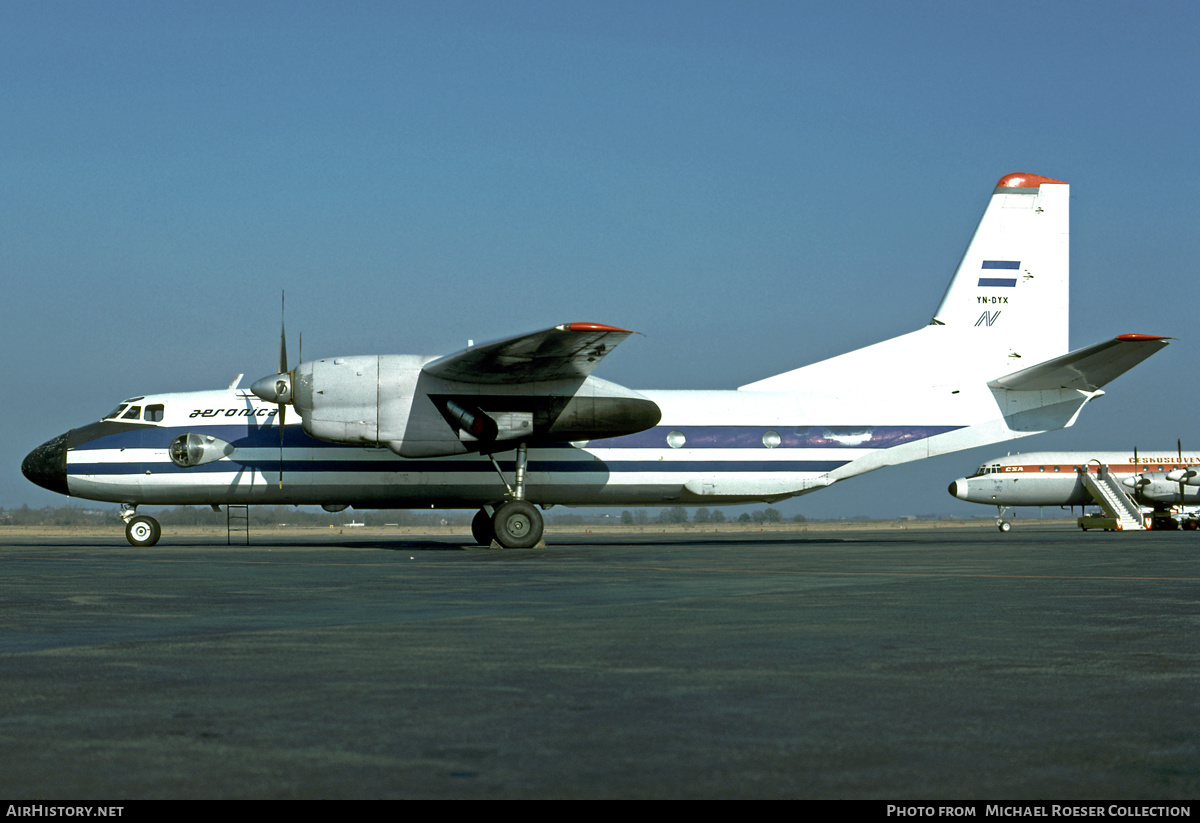 Aircraft Photo of YN-BYX | Antonov An-26 | Aeronica | AirHistory.net #558466