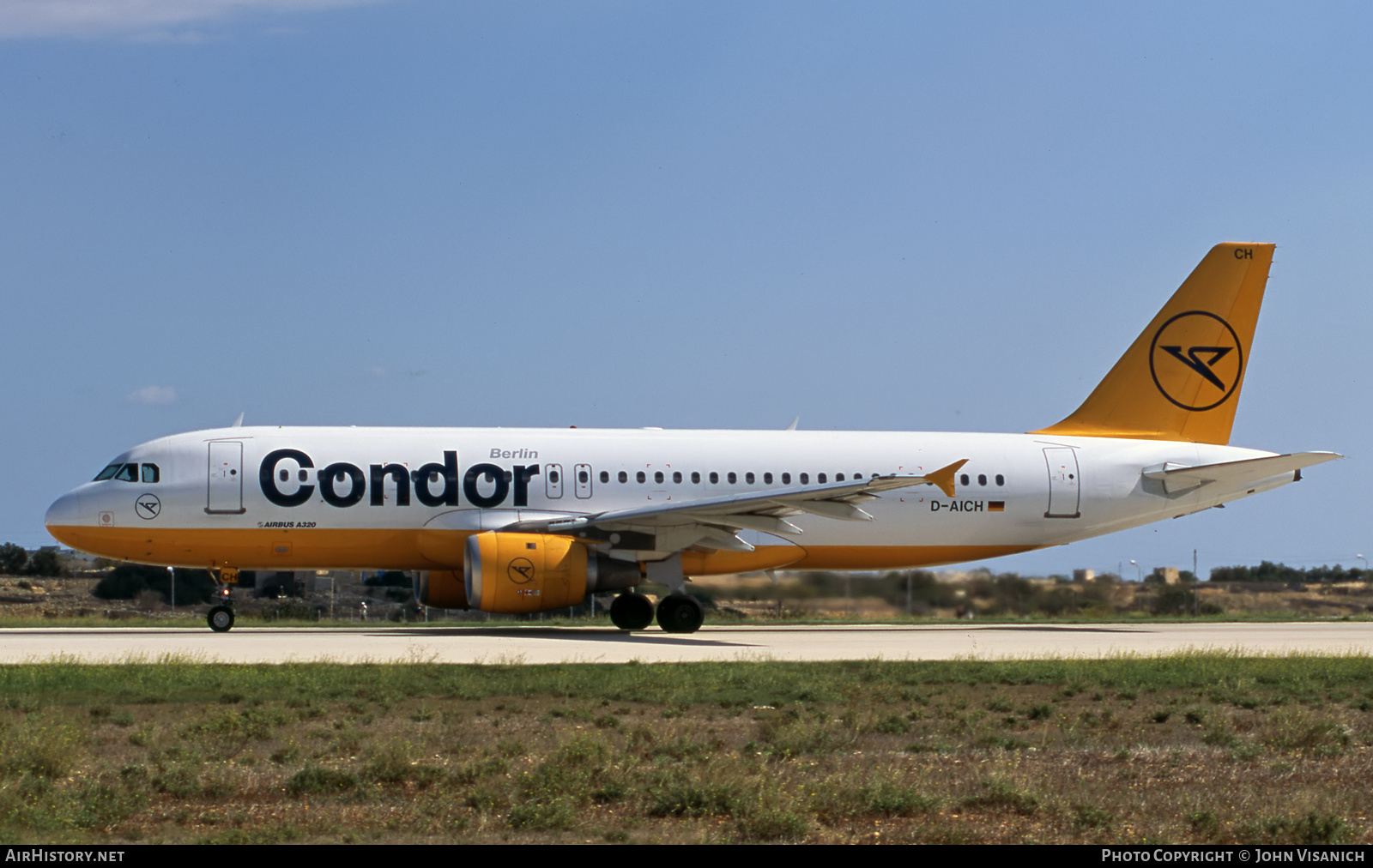 Aircraft Photo of D-AICH | Airbus A320-212 | Condor Berlin | AirHistory.net #558472