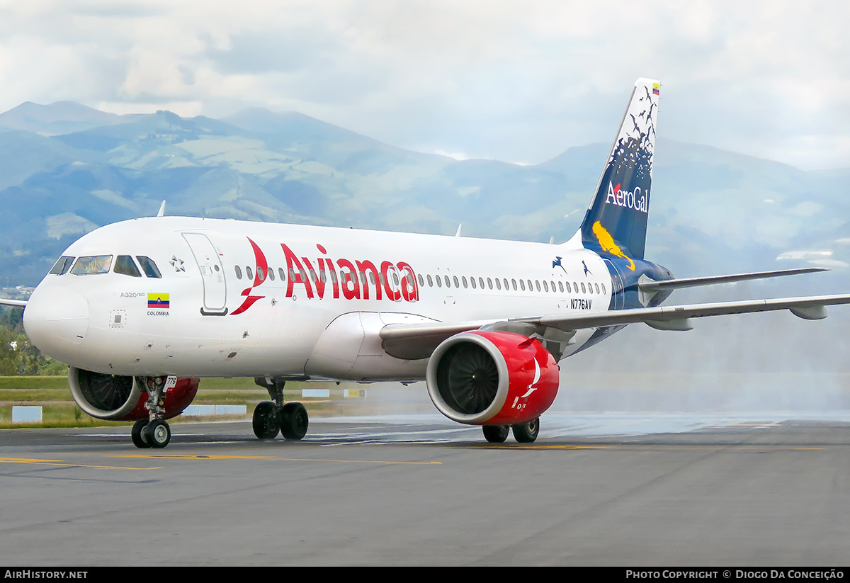 Aircraft Photo of N776AV | Airbus A320-251N | Avianca | AeroGal | AirHistory.net #558474